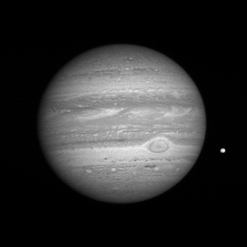 Jupiter e Io, vistos por la New Horizons
