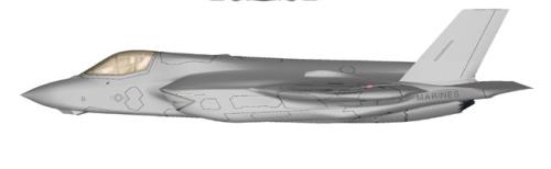 F-35 silueta