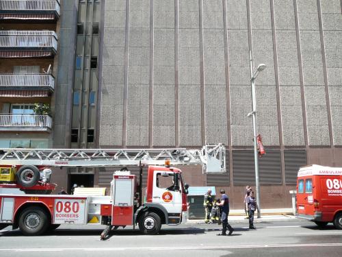 Incendio en los transformadores 1