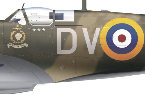 fuselaje del Spitfire