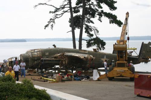B25 salvado del agua