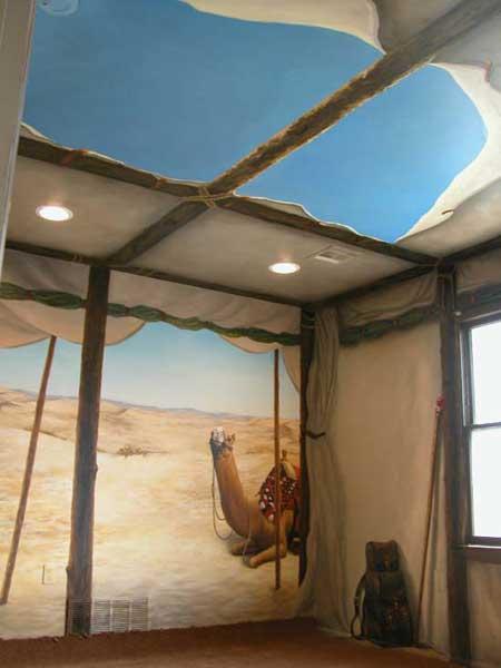 Pared pintada