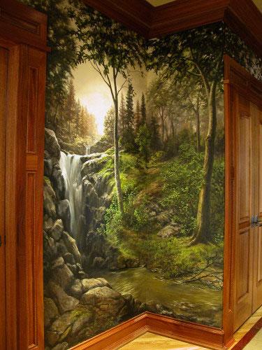 Pared pintada