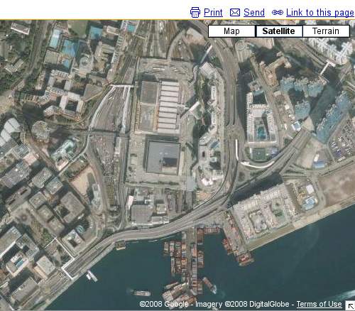 Hong Kong en GoogleMaps