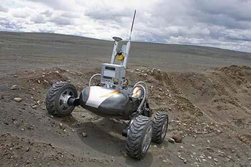 robot explorador lunar