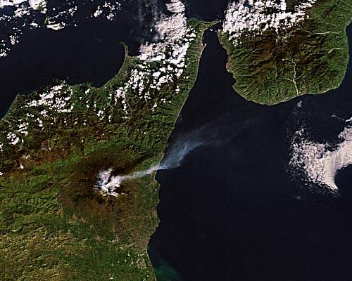 Etna, detalle de la erupción